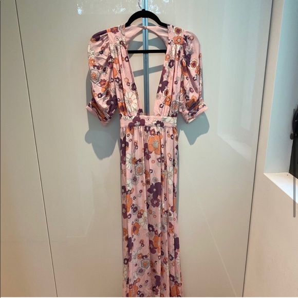For Love and Lemons Magnolia Maxi Dress FL&L XS - Picture 5 of 8